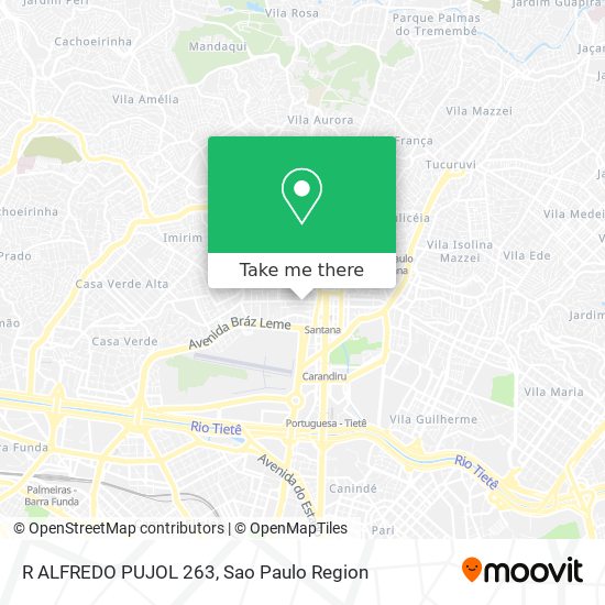 R ALFREDO PUJOL 263 map