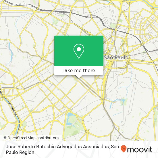 Jose Roberto Batochio Advogados Associados map