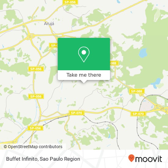 Buffet Infinito map