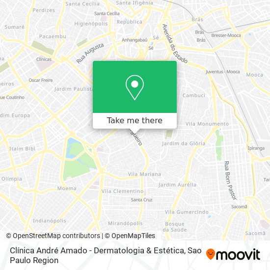 Clínica André Amado - Dermatologia & Estética map