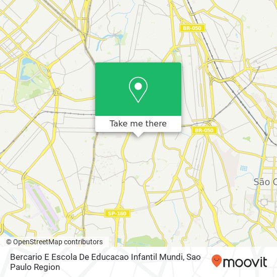 Bercario E Escola De Educacao Infantil Mundi map