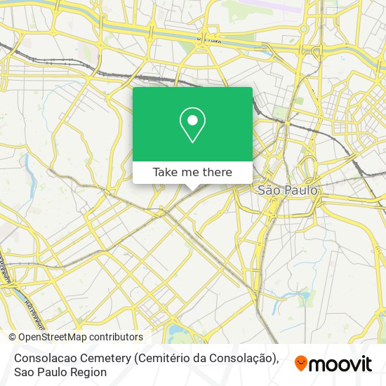 Consolacao Cemetery (Cemitério da Consolação) map