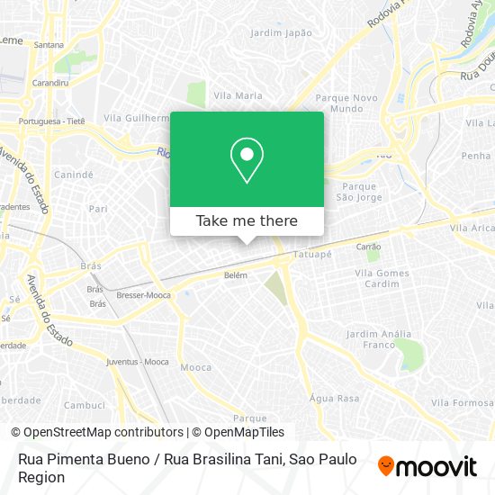 Rua Pimenta Bueno / Rua Brasilina Tani map