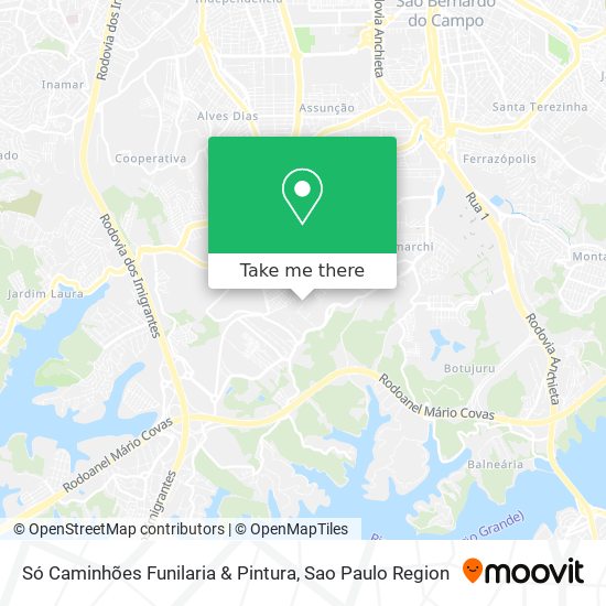 Só Caminhões Funilaria & Pintura map
