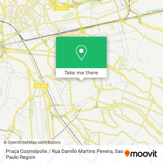 Praça Cosmópolis / Rua Darnilo Martins Pereira map