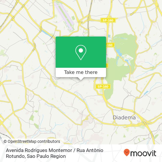 Avenida Rodrigues Montemor / Rua Antônio Rotundo map