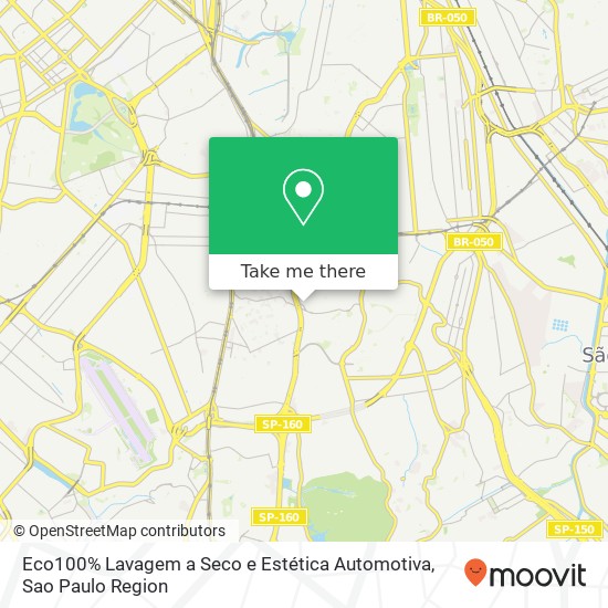 Eco100% Lavagem a Seco e Estética Automotiva map