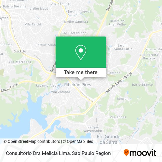 Consultorio Dra Melicia Lima map