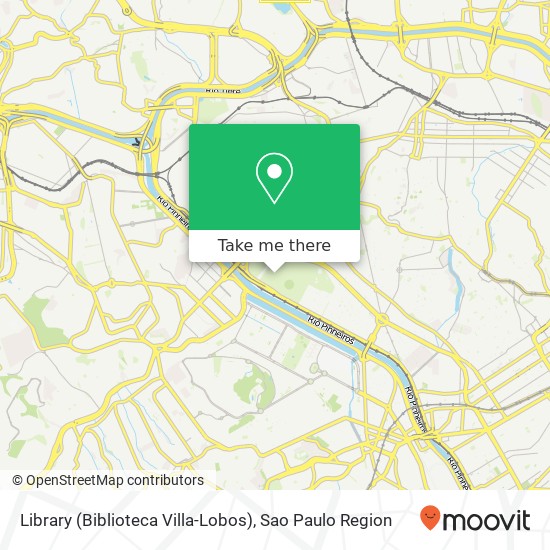 Mapa Library (Biblioteca Villa-Lobos)