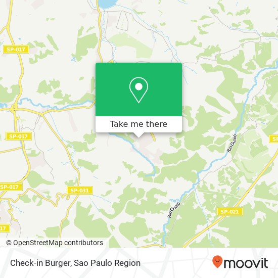 Check-in Burger map