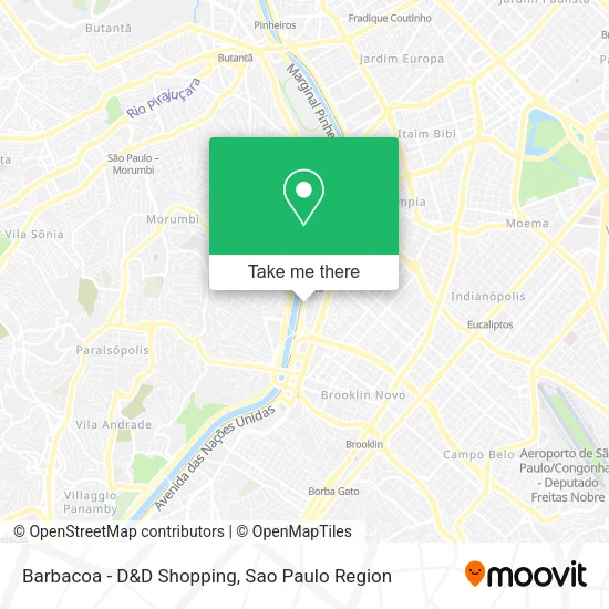 Barbacoa - D&D Shopping map