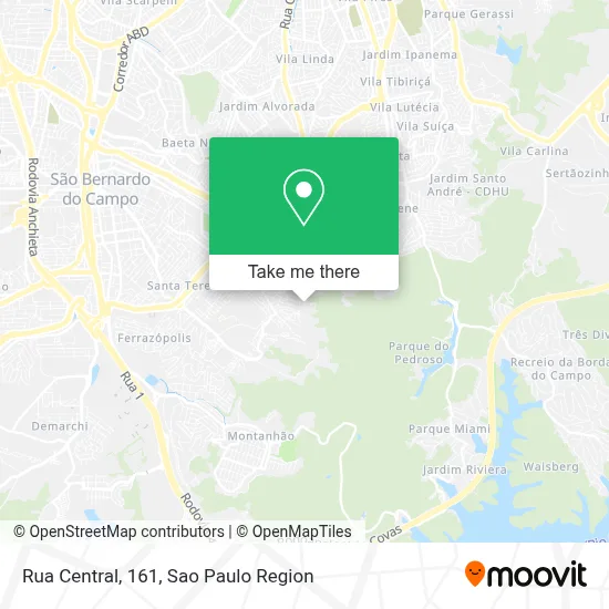 Rua Central, 161 map