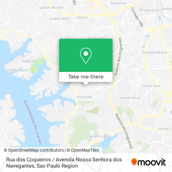 Rua dos Coqueiros / Avenida Nossa Senhora dos Navegantes map