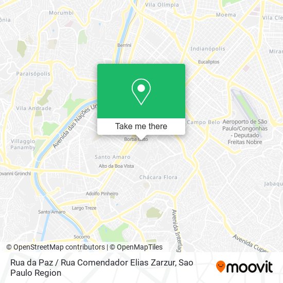 Rua da Paz / Rua Comendador Elias Zarzur map