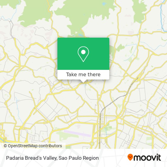 Padaria Bread's Valley map