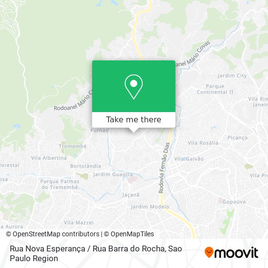 Rua Nova Esperança / Rua Barra do Rocha map