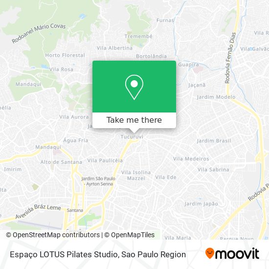 Espaço LOTUS Pilates Studio map