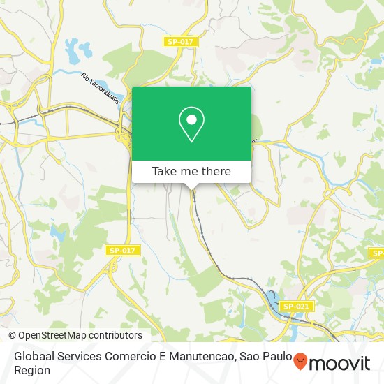 Globaal Services Comercio E Manutencao map