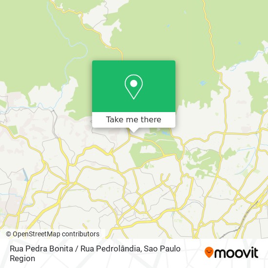 Rua Pedra Bonita / Rua Pedrolândia map