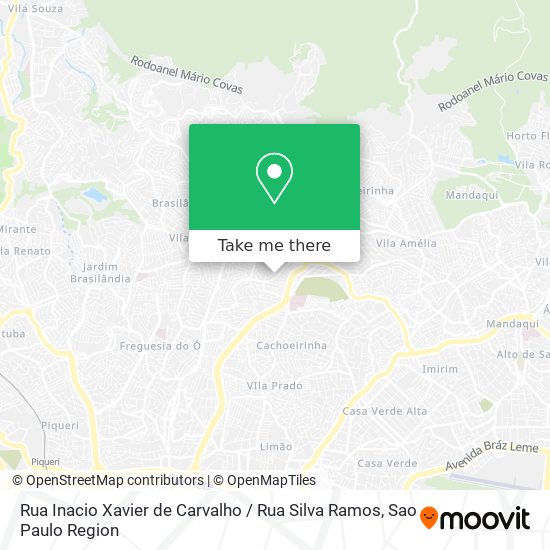 Rua Inacio Xavier de Carvalho / Rua Silva Ramos map