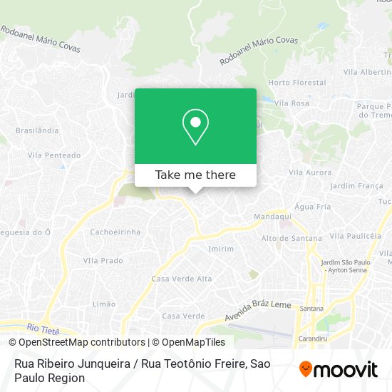 Rua Ribeiro Junqueira / Rua Teotônio Freire map
