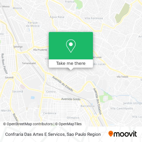 Confraria Das Artes E Servicos map