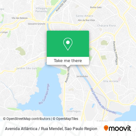 Avenida Atlântica / Rua Mendel map