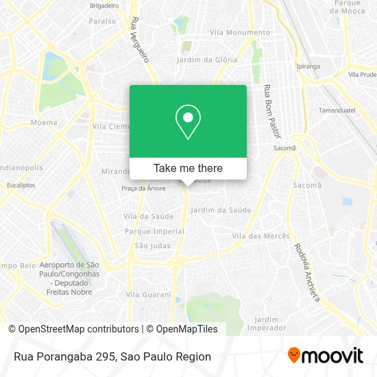 Rua Porangaba 295 map