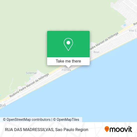 RUA DAS MADRESSILVAS map