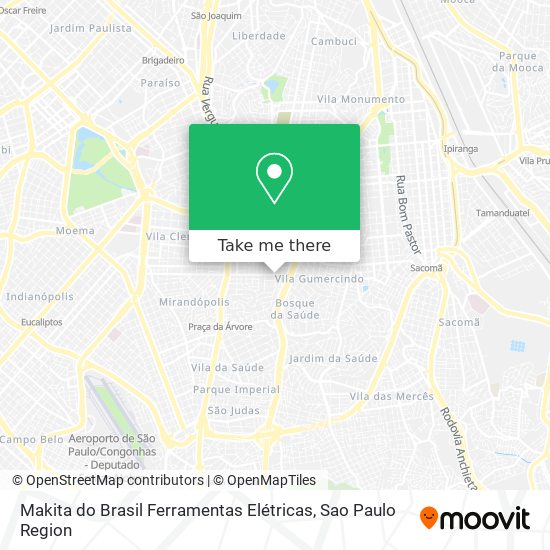 Makita do Brasil Ferramentas Elétricas map