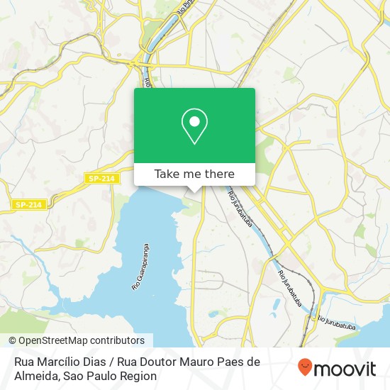 Mapa Rua Marcílio Dias / Rua Doutor Mauro Paes de Almeida