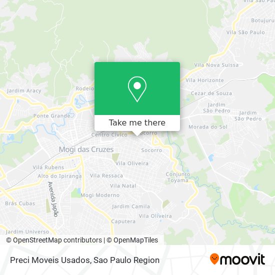 Preci Moveis Usados map