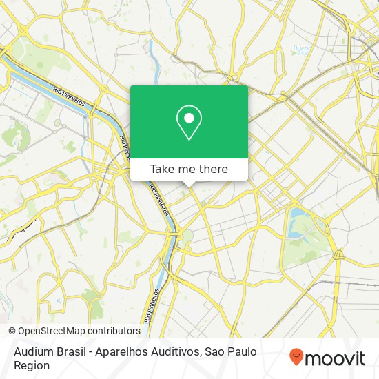 Audium Brasil - Aparelhos Auditivos map