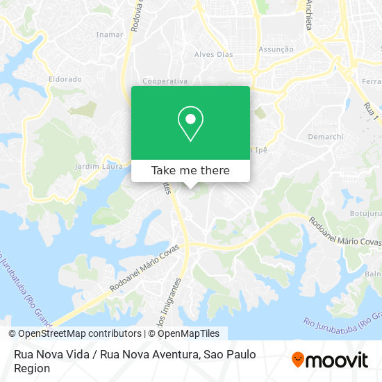 Rua Nova Vida / Rua Nova Aventura map