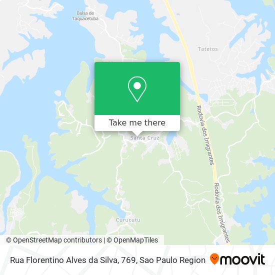 Rua Florentino Alves da Silva, 769 map