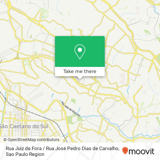 Rua Juiz de Fora / Rua José Pedro Dias de Carvalho map