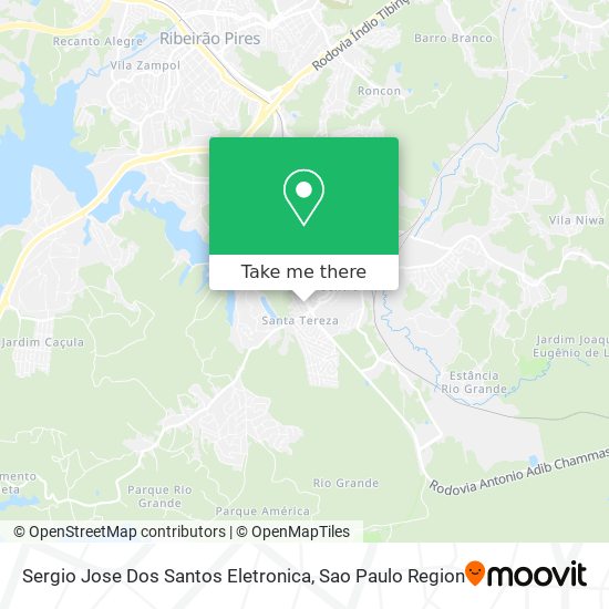 Sergio Jose Dos Santos Eletronica map
