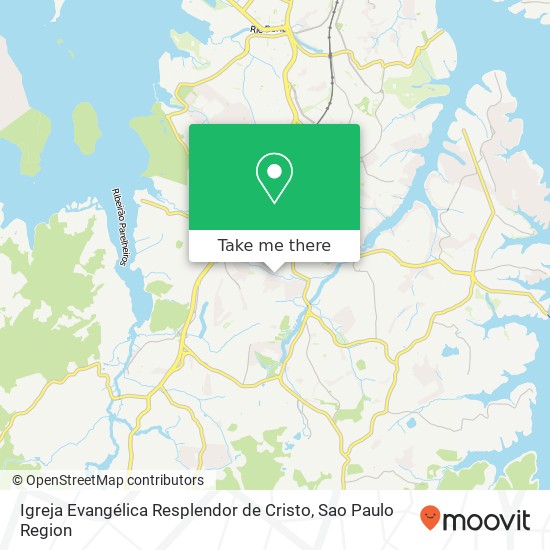 Igreja Evangélica Resplendor de Cristo map