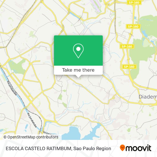 Mapa ESCOLA CASTELO RATIMBUM