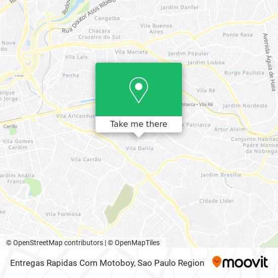 Mapa Entregas Rapidas Com Motoboy