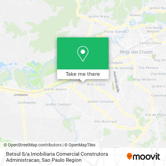 Betsul S / a Imobiliaria Comercial Construtora Administracao map