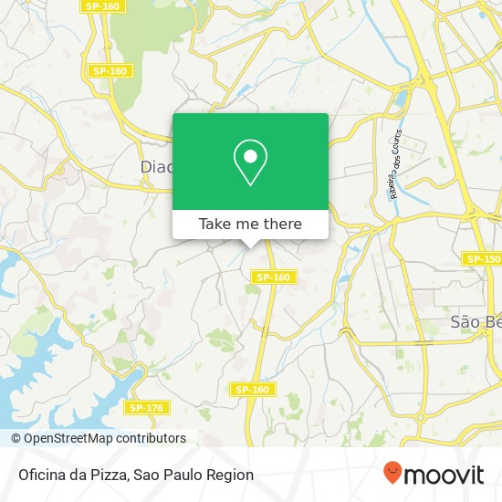 Oficina da Pizza map