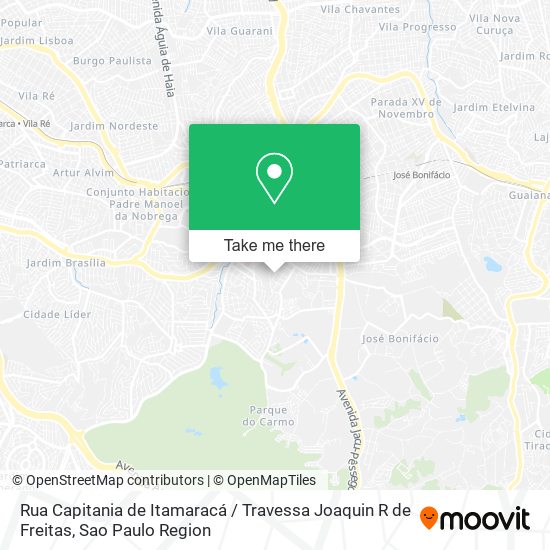 Rua Capitania de Itamaracá / Travessa Joaquin R de Freitas map