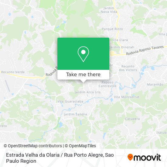 Estrada Velha da Olaria / Rua Porto Alegre map