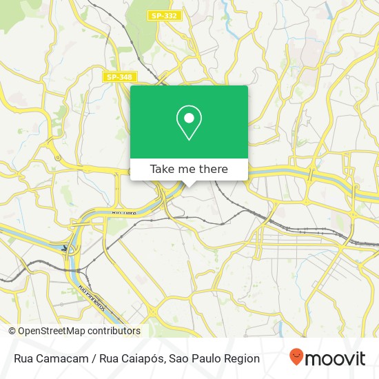 Rua Camacam / Rua Caiapós map