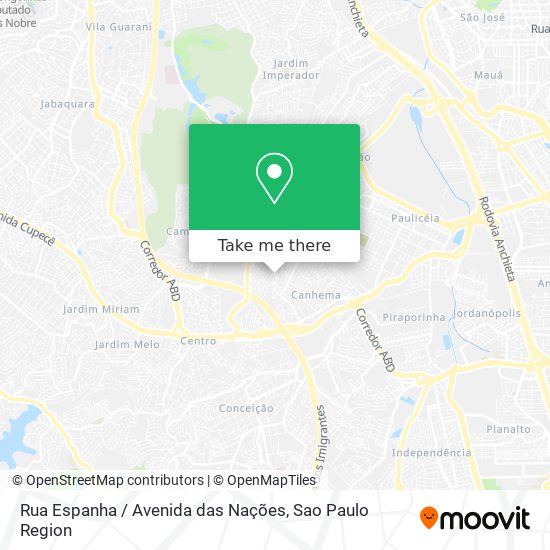 Rua Espanha / Avenida das Nações map