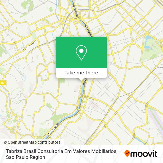 Tabriza Brasil Consultoria Em Valores Mobiliários map