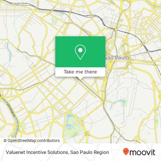 Valuenet Incentive Solutions map