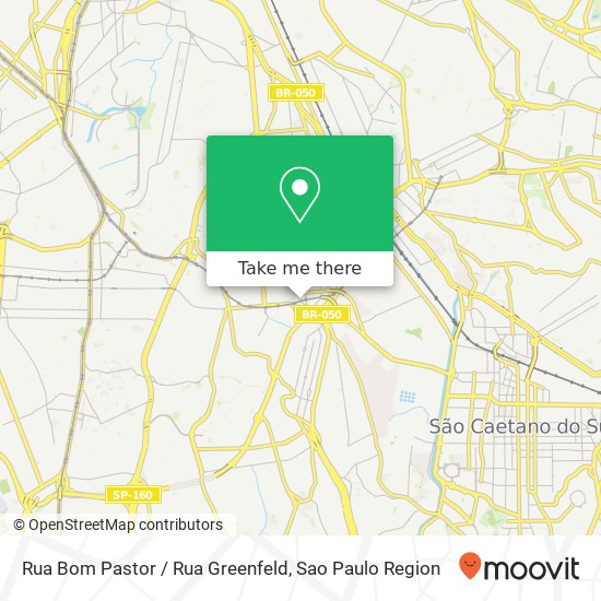 Rua Bom Pastor / Rua Greenfeld map