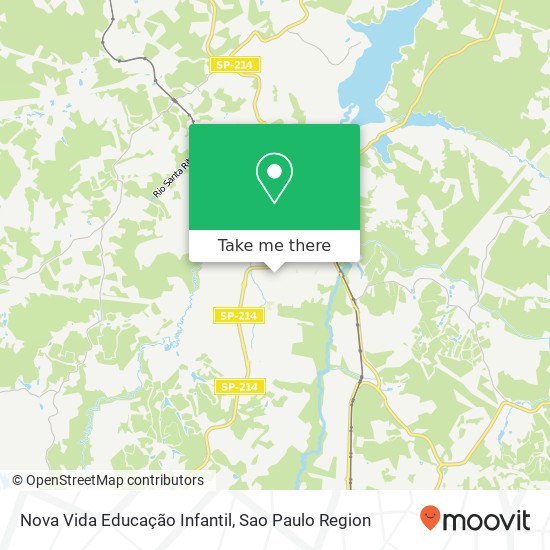 Nova Vida Educação Infantil map